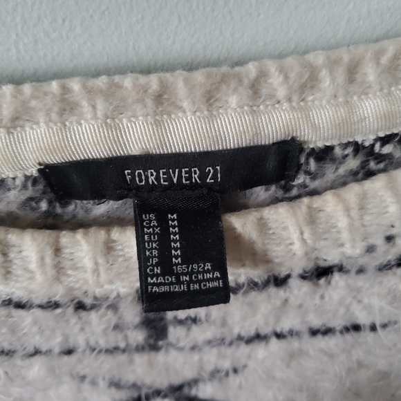 Forever 21 Fuzzy Sweater - Picture 2 of 4